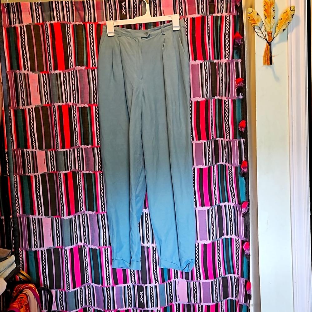 Vintage Ralph Lauren silk/linen slacks